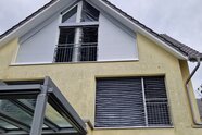 Aluminiumrollläden lassen Hagel einfach abprallen
