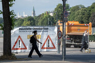Wiesn-Aufbau startet nach Rechtsstreit