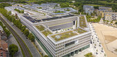 Ein offenes, urbanes Gebäude