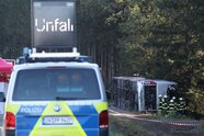 Offene Fragen nach Busunglück mit zwei Toten auf der A96