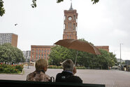 Falsches Rathaus in Linken-Wahlspot