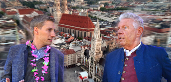 Rot oder grün: Was unterscheidet die Münchner OB-Kandidaten?