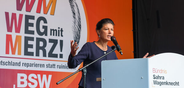 Wagenknecht vergleicht ARD und ZDF mit dem "Staatsfunk" der DDR - und macht der AfD ein Angebot