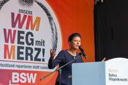 Wagenknecht vergleicht ARD und ZDF mit dem "Staatsfunk" der DDR - und macht der AfD ein Angebot