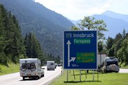 Proteste: Fernpass in Österreich für rund zwei Stunden gesperrt