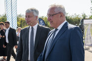 Der neue Bundesverkehrsminister Bilger wirbt in Mittelfranken für schnelle Investitionen