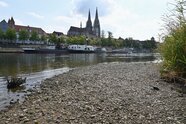 Niedrigwasser: Verkehrsminister will "kurzfristig handeln"