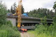 Marode oder nicht? Note 3 für die Brücke über die Schwarzach
