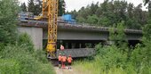 Marode oder nicht? Note 3 für die Brücke über die Schwarzach