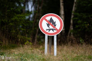 Waldbrandgefahr steigt verbreitet auf zweithöchste Stufe