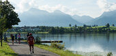 Marathon mit Blick auf Neuschwanstein 