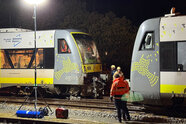 Zugkollision im Hauptbahnhof Bayreuth – acht Verletzte
