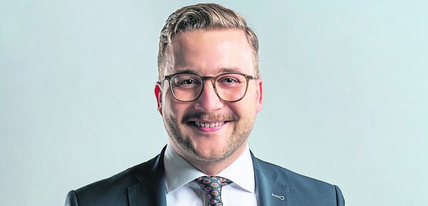 Plötzlich Bürgermeister: Valentin Walk ist begeisterter Blasmusiker - der 29-Jährige ist seit März Dingolfinger Rathauschef