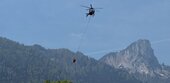 Waldbrand am Saurüsselkopf: Noch gibt es keine Entwarnung