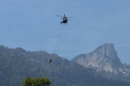 Waldbrand am Saurüsselkopf: Noch gibt es keine Entwarnung