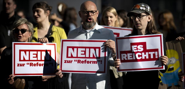 Gewerkschaften rufen zu Großdemos gegen Merz-Regierung auf