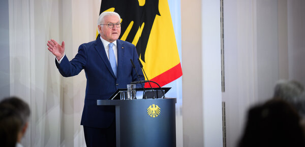 Steinmeier für Reformen und gegen Kleinmut in Deutschland