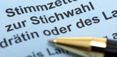 Hier wird es spannend: Stichwahlen in 29 Landkreisen und vielen Städten
