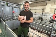 Dieser Landwirt könnte bald bester Schweinehalter Deutschlands sein