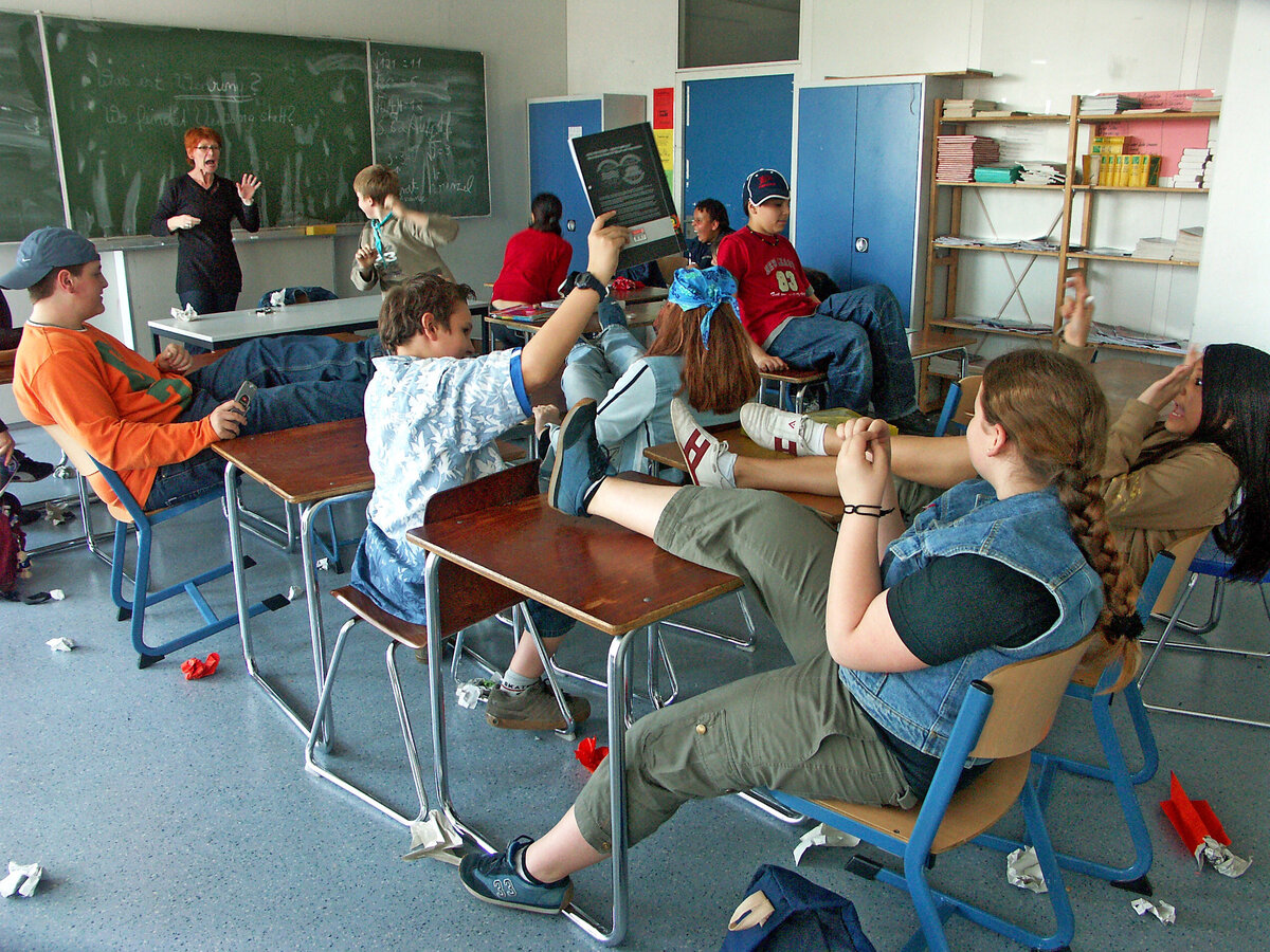 Frust im Klassenzimmer